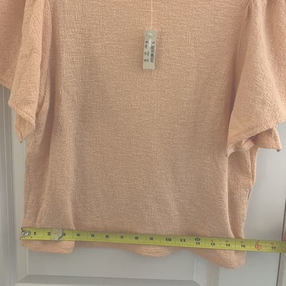 COPY - Madewell BRAND NEW W/ TAGS Flutter Sleeve Top - Picture 3 of 10